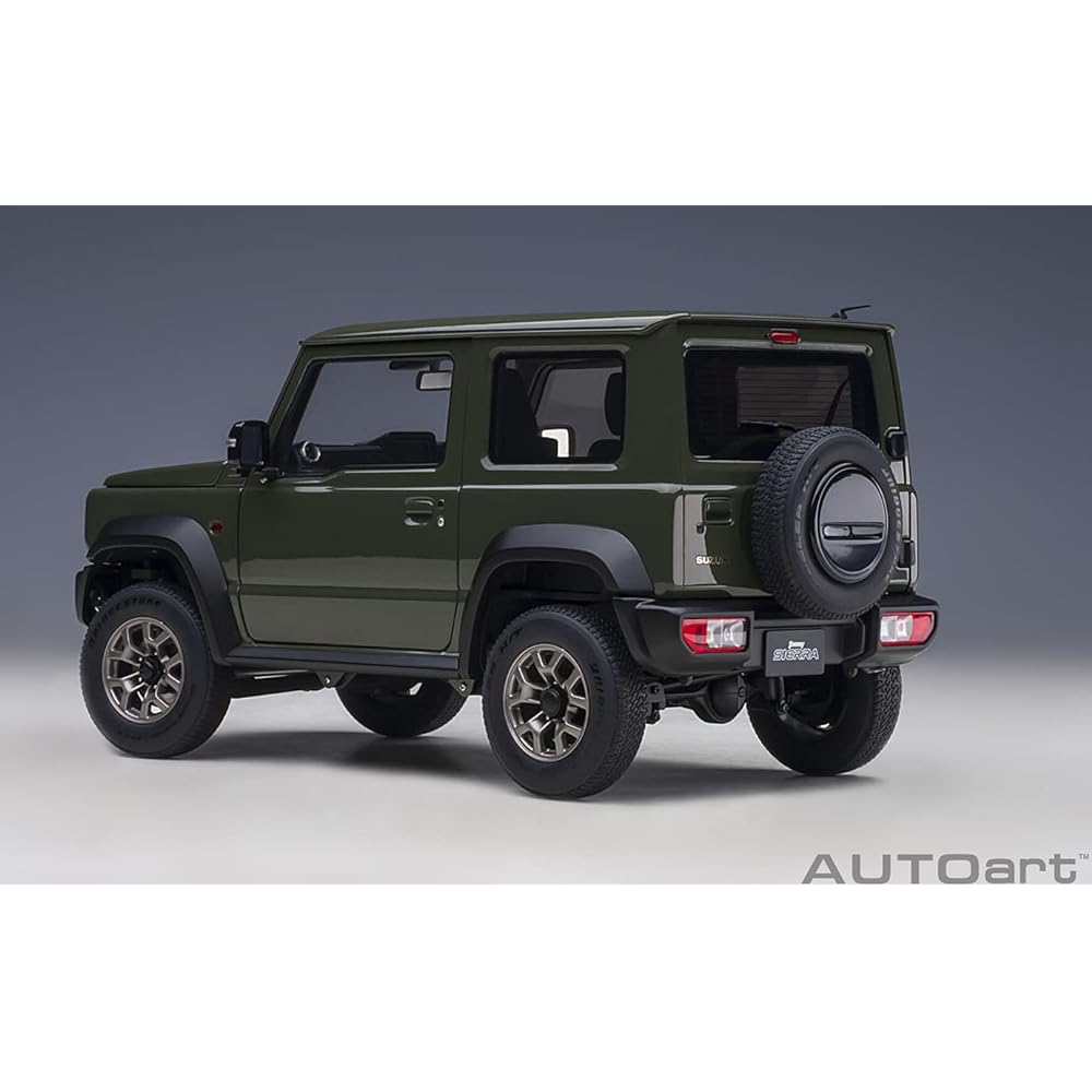 AUTOart 1/18 Suzuki Jimny Sierra (JB74) Moss Green Finished Product 78509