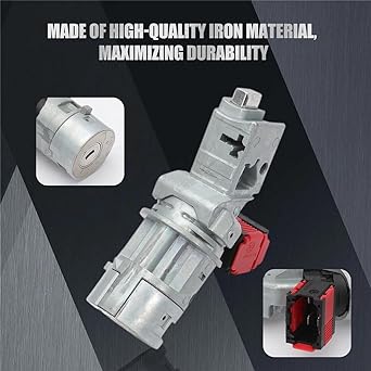 Car Ignition Lock Barrel Starter Switch Ignition Lock Barrel & Key for Renault Twingo MK2 2005-2012 Traffic MK3 7701208408