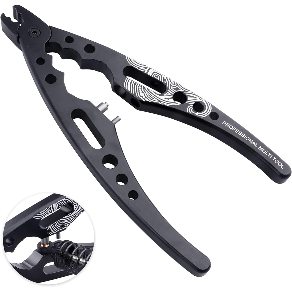CrazyHobby Metal Shock Absorber Pliers Rod Ball Clamp Multifunctional RC Tool RC Model for 1/8 1/10 RC Car Crawler Truck Off-Road Buggy Touring Drift
