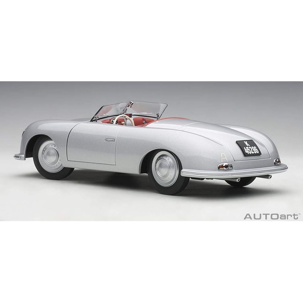 AUTOart 1/18 Porsche 356 No.1 Silver Finished Product