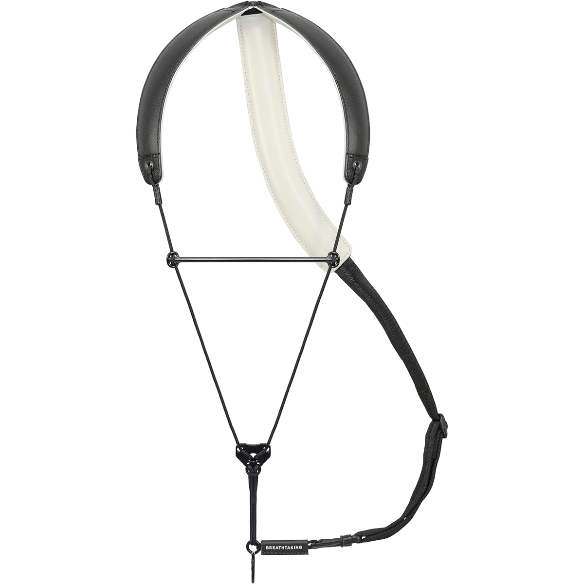 Breathtaking LithePremiumII Breathtaking Strap Lithe Premium II for Bass Clarinet Black Normal Hook (L)