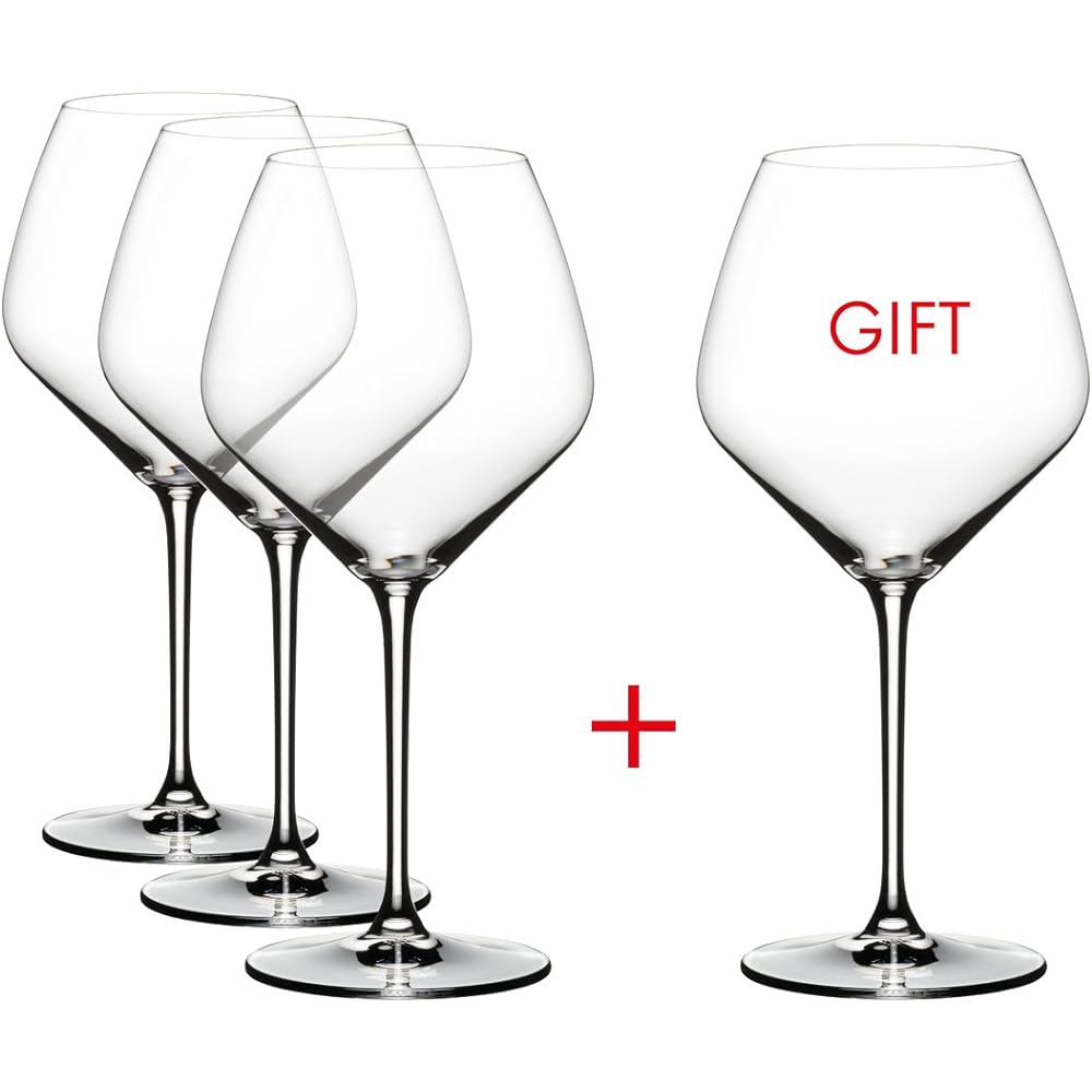 Riedel [Genuine] Red Wine Glass Set of 4 Extreme Pinot Noir 770ml 4411/07