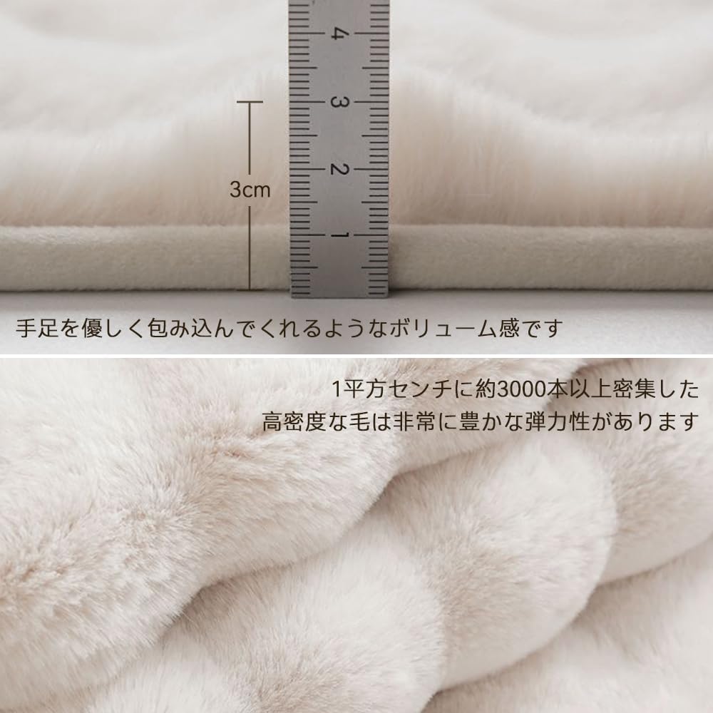 OEESYA Rug Carpet 90x180cm Memory Foam Rug Rug Mat 1 Tatami Mat Thick Extra Thick 3cm Smooth and Fluffy Rug Scandinavian Thick Rug Non-slip Rug White Fluffy Non-Slip Washable Floor Heating Autumn Winter Rectangular Gray White