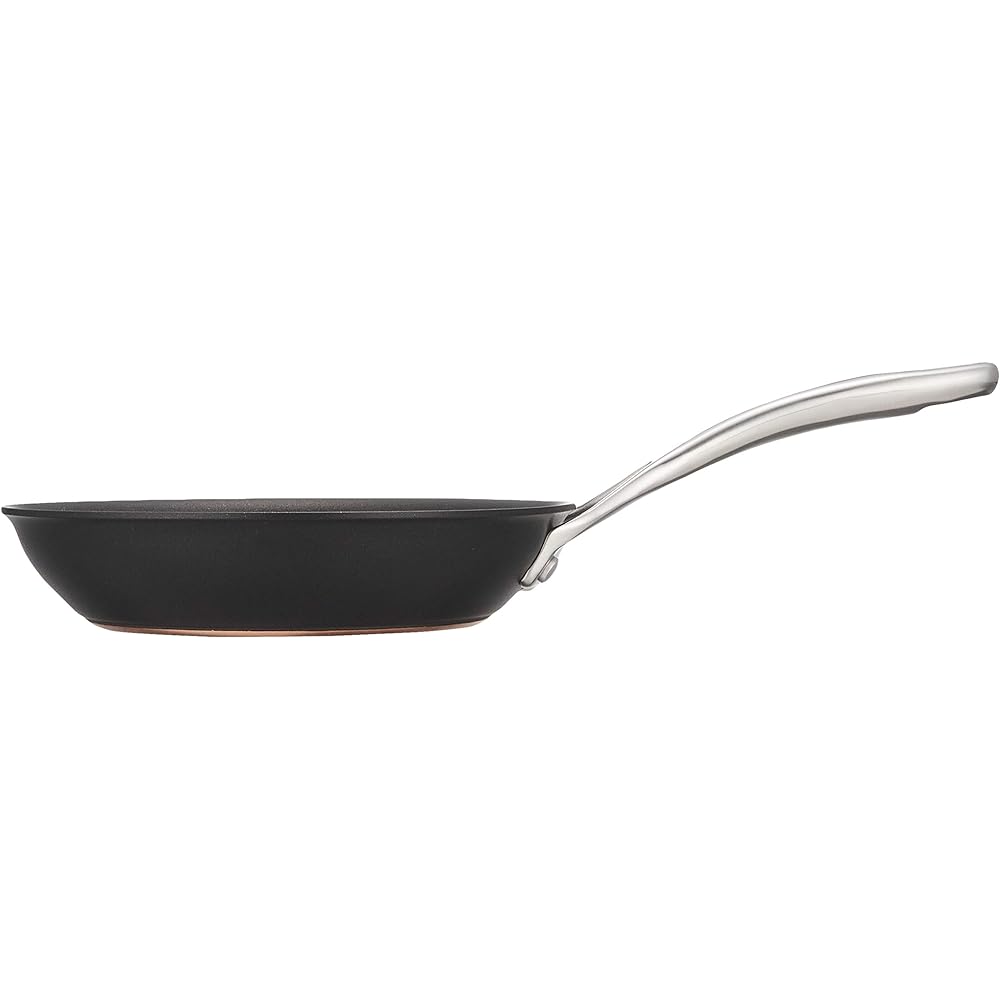 Meyer Frying Pan 20cm Aluminum Alloy Fluorine Resin Processed IH Compatible Hard Anodized "Analon Lux" [Domestic Genuine Product] AC3-P20