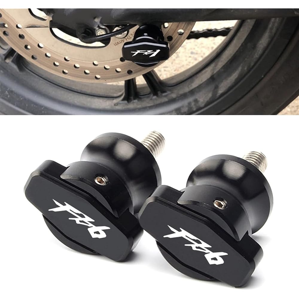 DOOREX Motorcycle CNC Accessories Frame Stand Screw Swingarm Spool Slider M6 Yamaha FZ6 FAZER FZ6S 2004-2015 2014 2013 Swingarm Slider Spool (Size : Gold)
