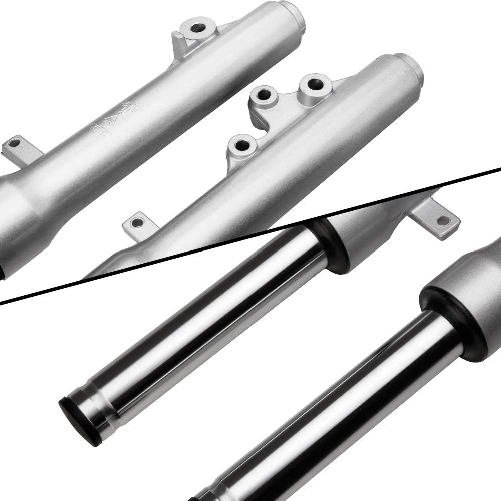 Suzuki Address V125/G/S CF46A/CF4EA CF4MA Front Fork Suspension Genuine Type Left and Right Set Silver