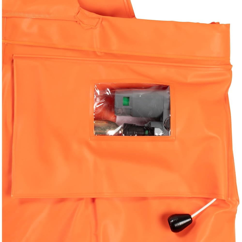 Nihon Kyumei Kigu Work Lifesaving Jacket, Compact, Inflatable, Pants Inner Layer N Type, Orange, One Size Fits Most