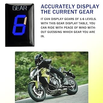 Speed Display Meter Gear Indicator Honda Hornet CBR600 F F3 F4 F4i RR CB600F CBF500 VFR800 Fi 900RR 919RR 929RR 954RR Shadow 750 Gear Display