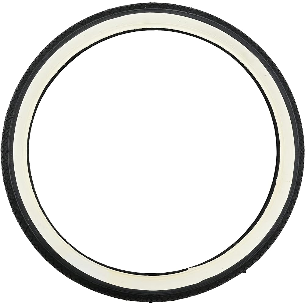 Bicycle tire black and white tire 20×1.75 20 type HE 14324