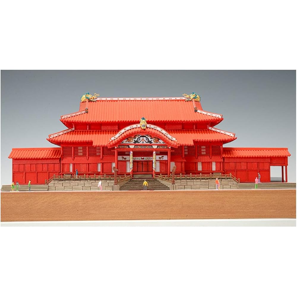 Woody Joe 1/150 Shuri Castle Wooden Model Assembly Kit