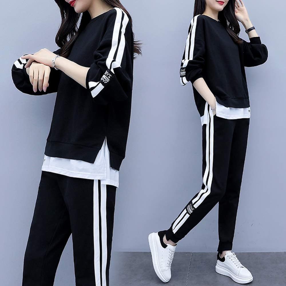 [Sera] Jersey Top and Bottom Set, Women's Setup, Autumn, Winter, Spring, Long Sleeve, Stylish, Room Wear, Loungewear, Sports, Dance, Casual