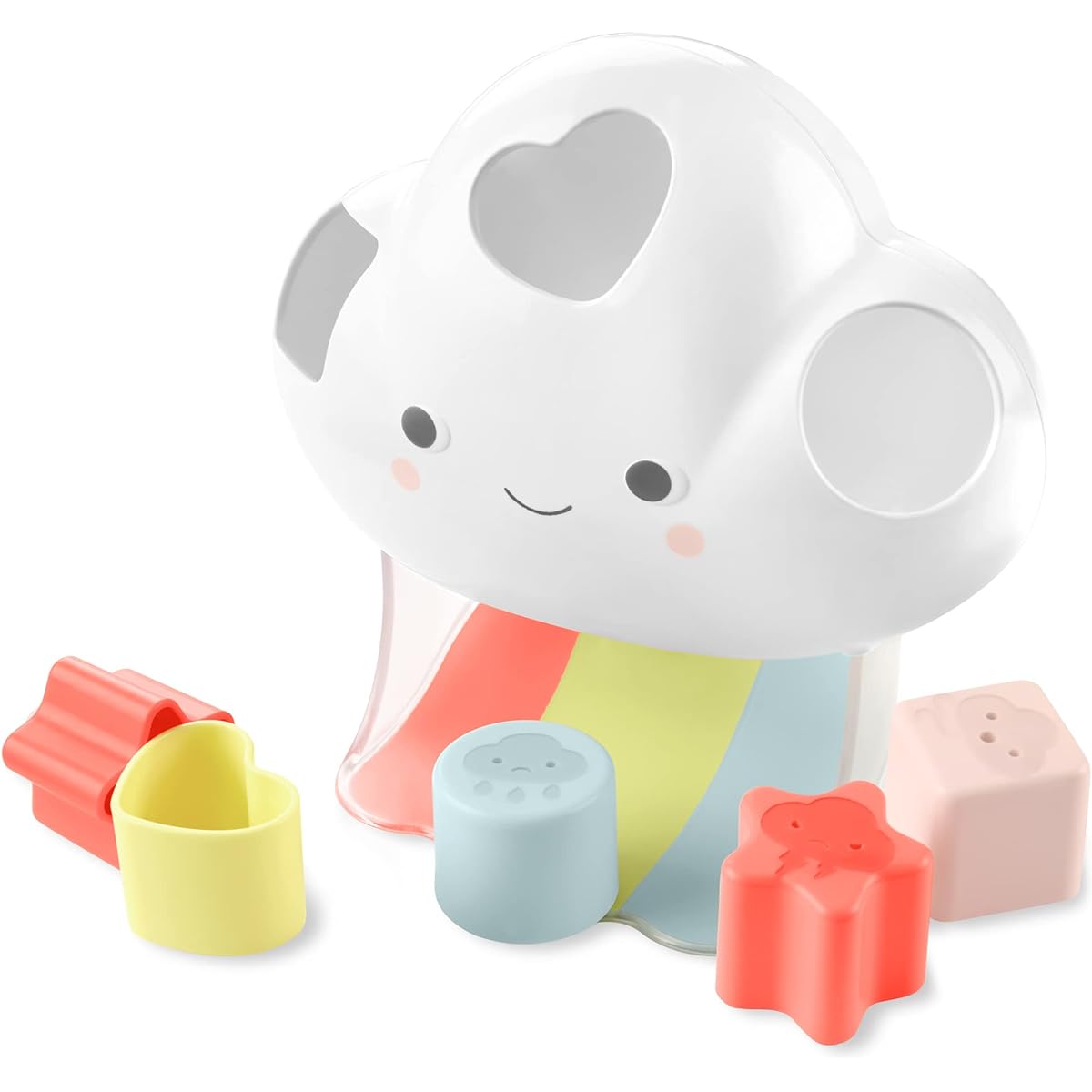 Skip Hop, Shape and Feeling Sorting, Shape Sorting Toy, Shape Sorting, Baby Toy, Silver Lining, Cloud