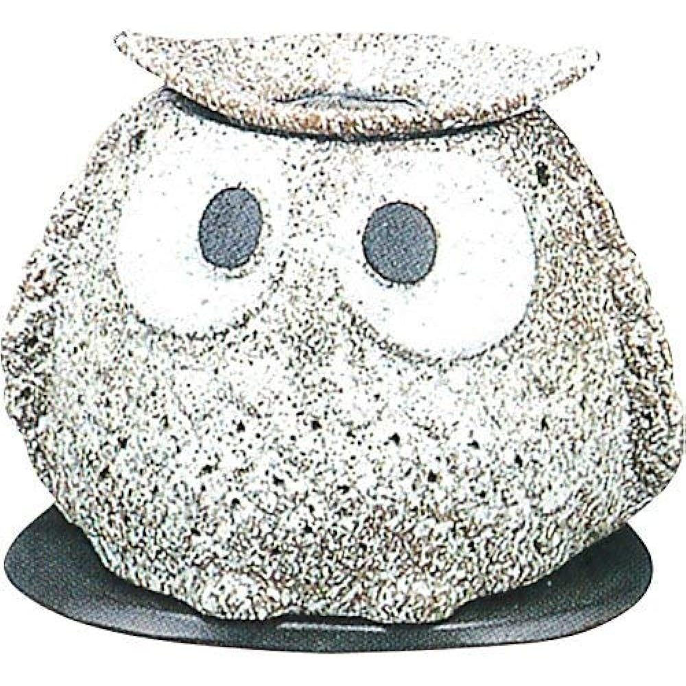 Tokoname-yaki tea incense burner: Electric tea incense burner (with ceramic plate, uses electricity 100v40w) Yamabogama stone style owl multi Size: 13 x 15.5 x 13.5 cm Le 36-16