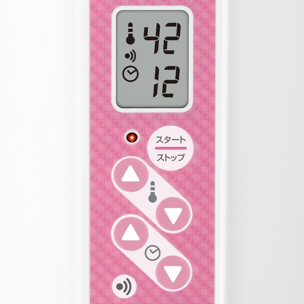 TANICA Temperature Control (25-70℃) Yogurt Maker with Timer and Buzzer Yogurtia S 1200ml YS-01 (Pink)