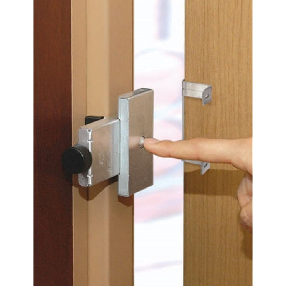 Guard lock for external opening single door lock with emergency escape function No.557