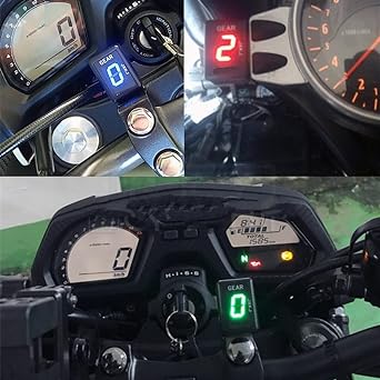 Speed Display Meter Yamaha TDM 900 ABS 2007-2013 FZ10 2016 2017 SCR950 2017 FZ150 13-15 Motorcycle Gear Indicator 1-6 Level Digital Gear Meter
