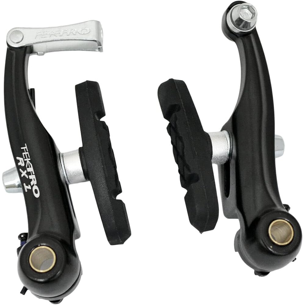 TEKTRO RX1 Mini-V Brake Cyclocross Brake Set (Front+Rear), Black, MH2652