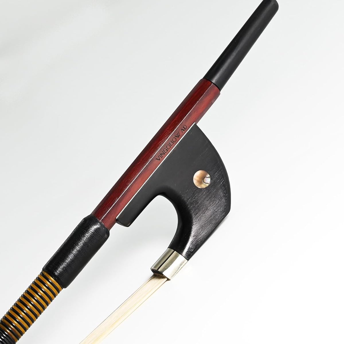 VINGOBOW Germany Contrabass Bow for Advanced Users 1/2 Size Pernambuco Performance