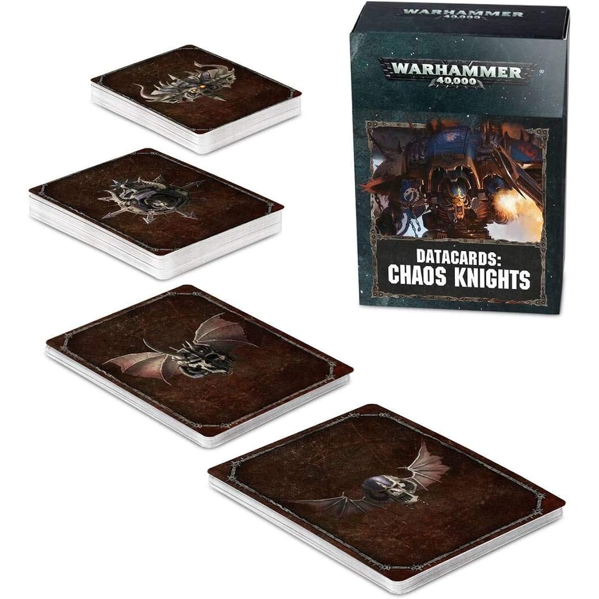 Games Workshop Data Card: Chaos Knights (English)