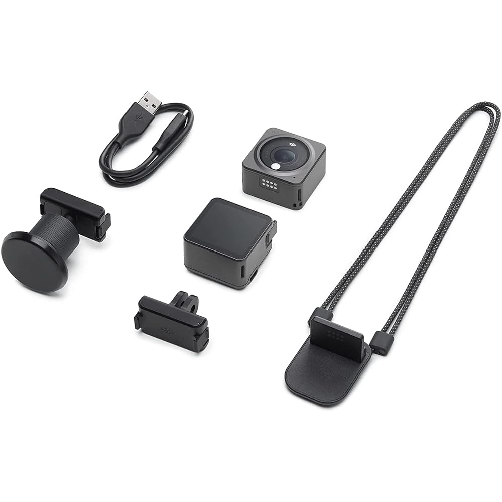 DJI Action 2 Dual Screen Combo [Standard] + Extension Rod (Built-in remote control)