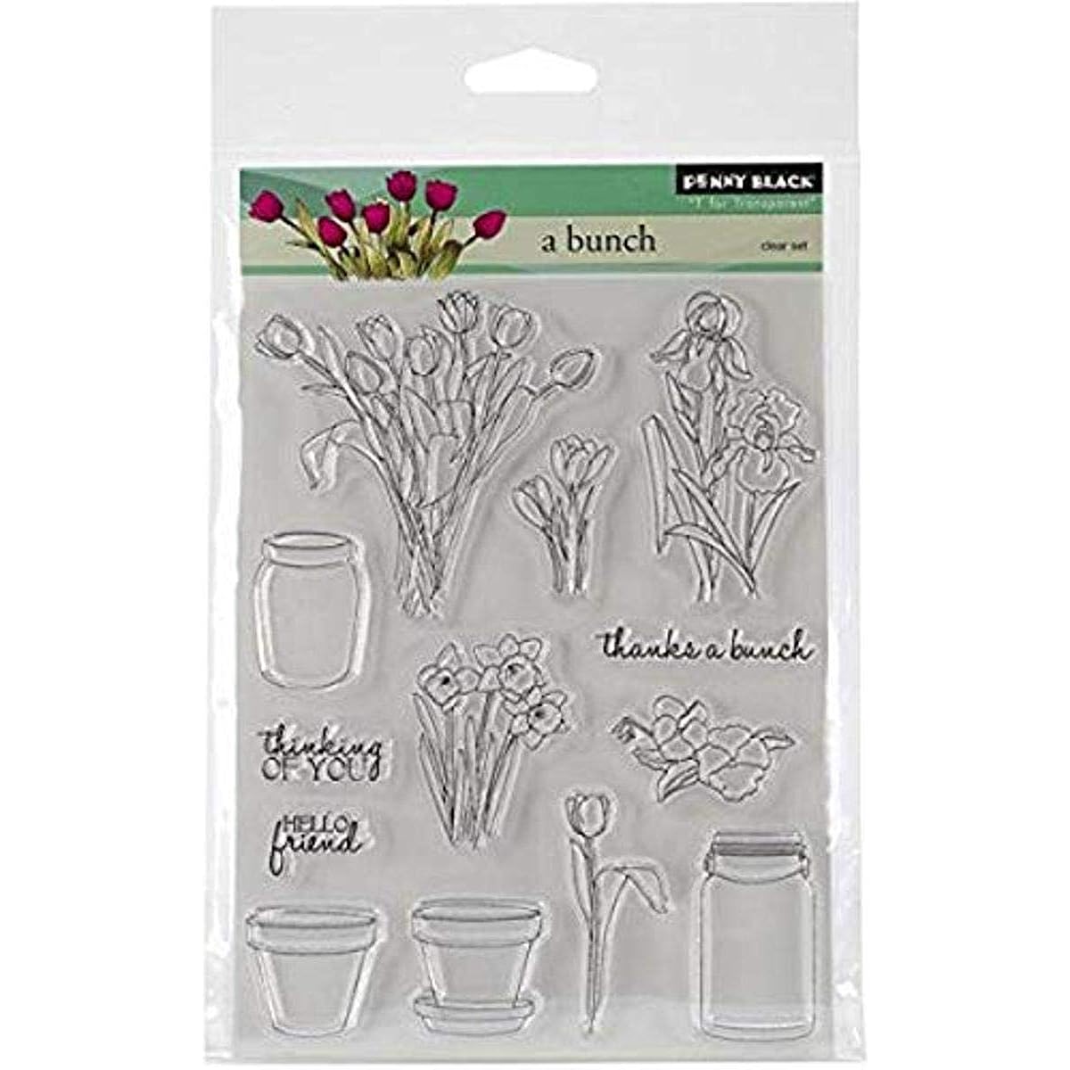 Penny Black Clear Stamps 5"X6.5" Sheet-A Bunch (parallel import goods)
