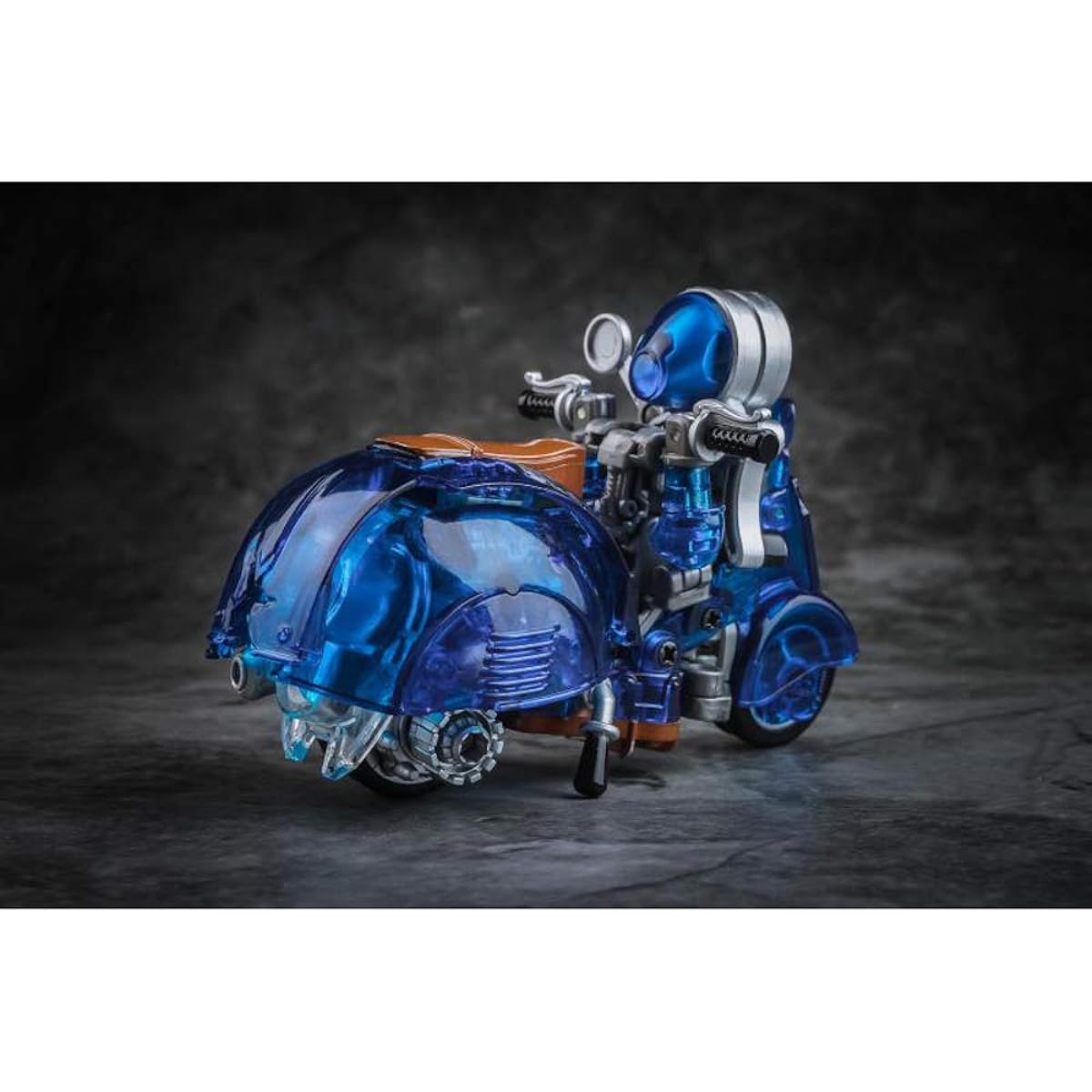 Toy Alloy Transformable Robot Wei Mi World Limited Transparent Edition (Image Color)
