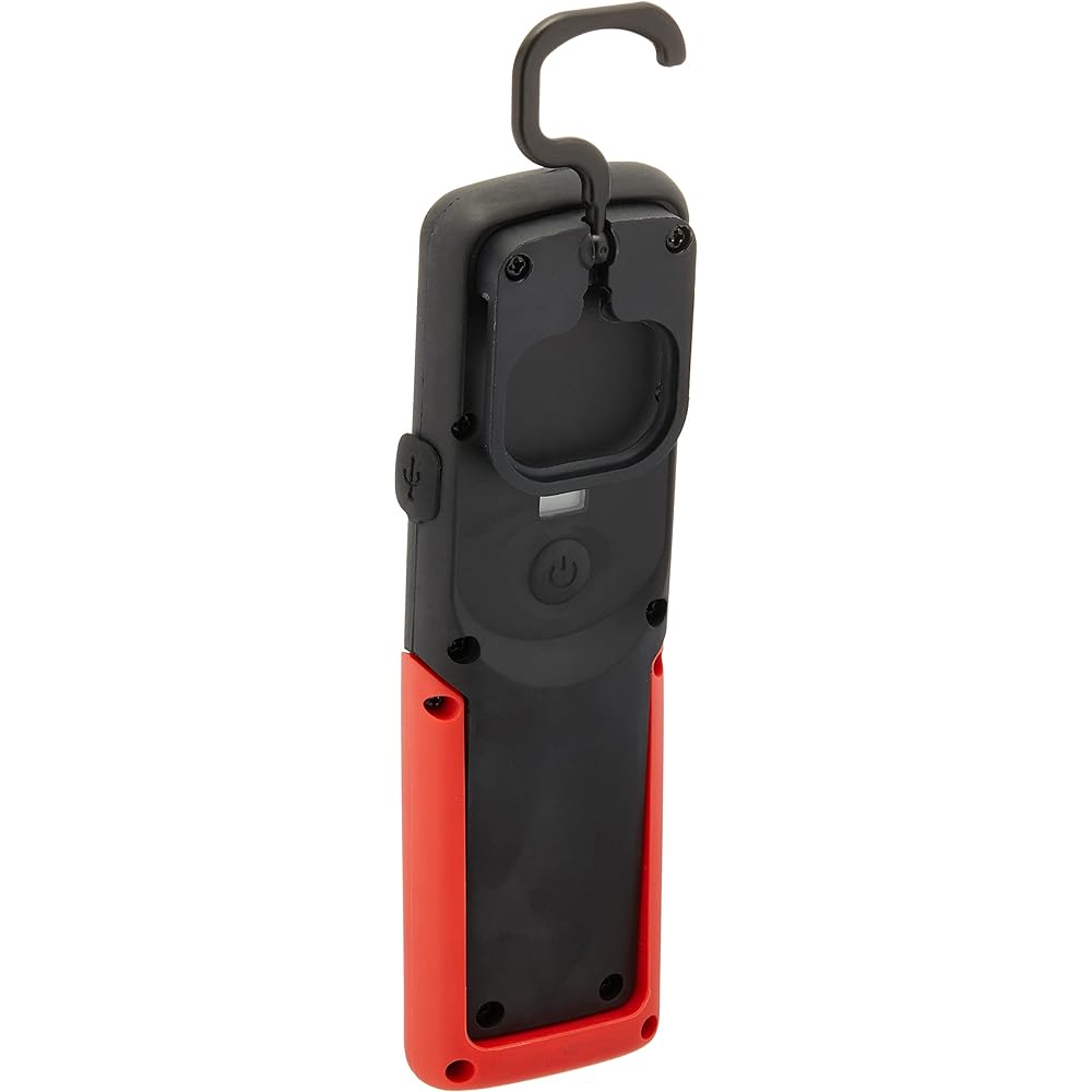 GENTOS Work Light LED Work Light High Color Rendering Handy Type USB Rechargeable (Built-in Rechargeable Battery) 340 Lumens Ganz GZ-103SU Splashproof