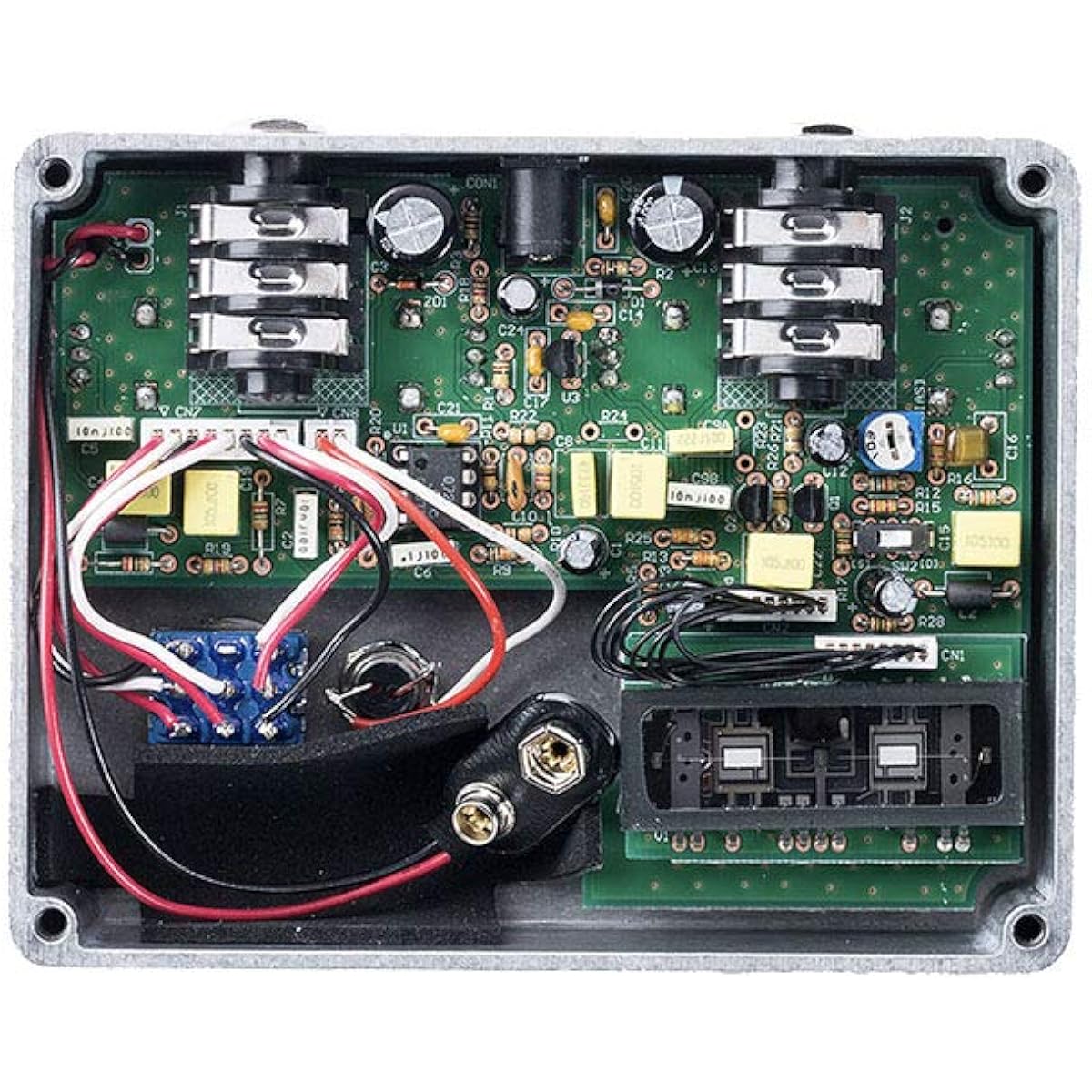 Nu:Tekt OD-K1 Vacuum tube overdrive production kit using nutube [Assembly and soldering required]