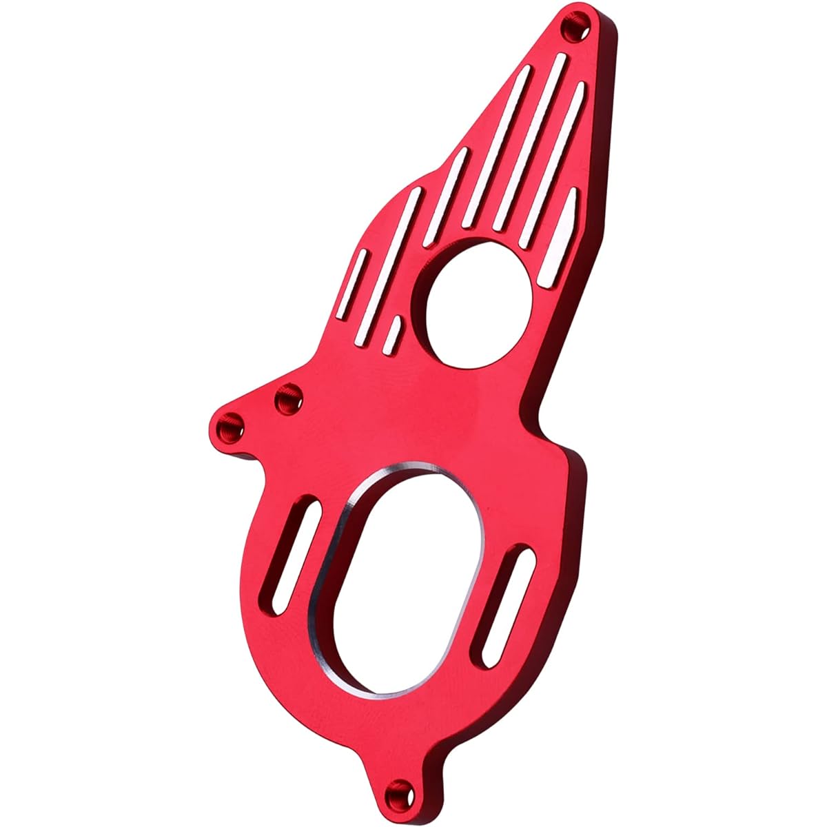 Aluminum Motor Mount for Arrma Granite Mega Typhon/Big Rock/Senton 3S Outcast/Kraton 4S Model RC Car Monster Truck Buggy Replacement (Red)