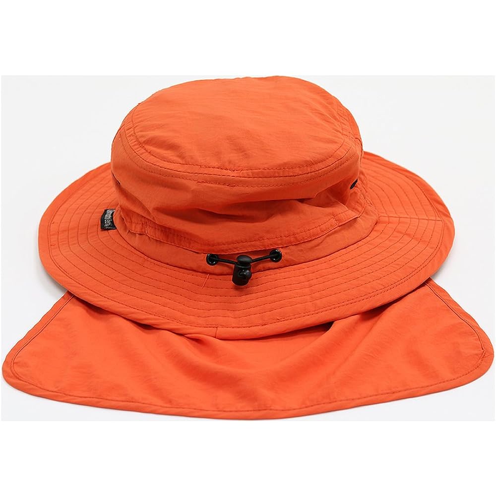 Moskihi Hat Orange LL Insect Repellent with Quick Dry Sunshade HB-001A