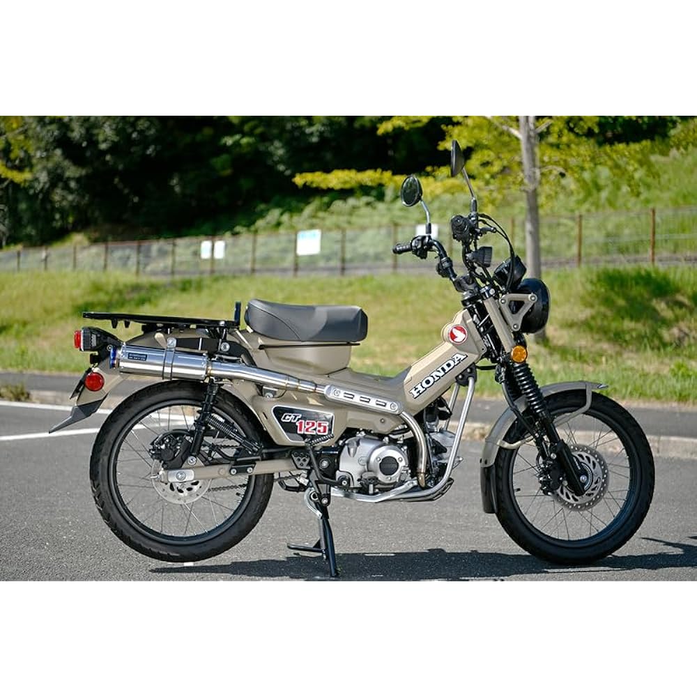 BEAMS Motorcycle R-EVO TYPE C Stainless Steel-SP Government Certification CT125 Hunter Cub 2BJ-JA55 G198-56-008