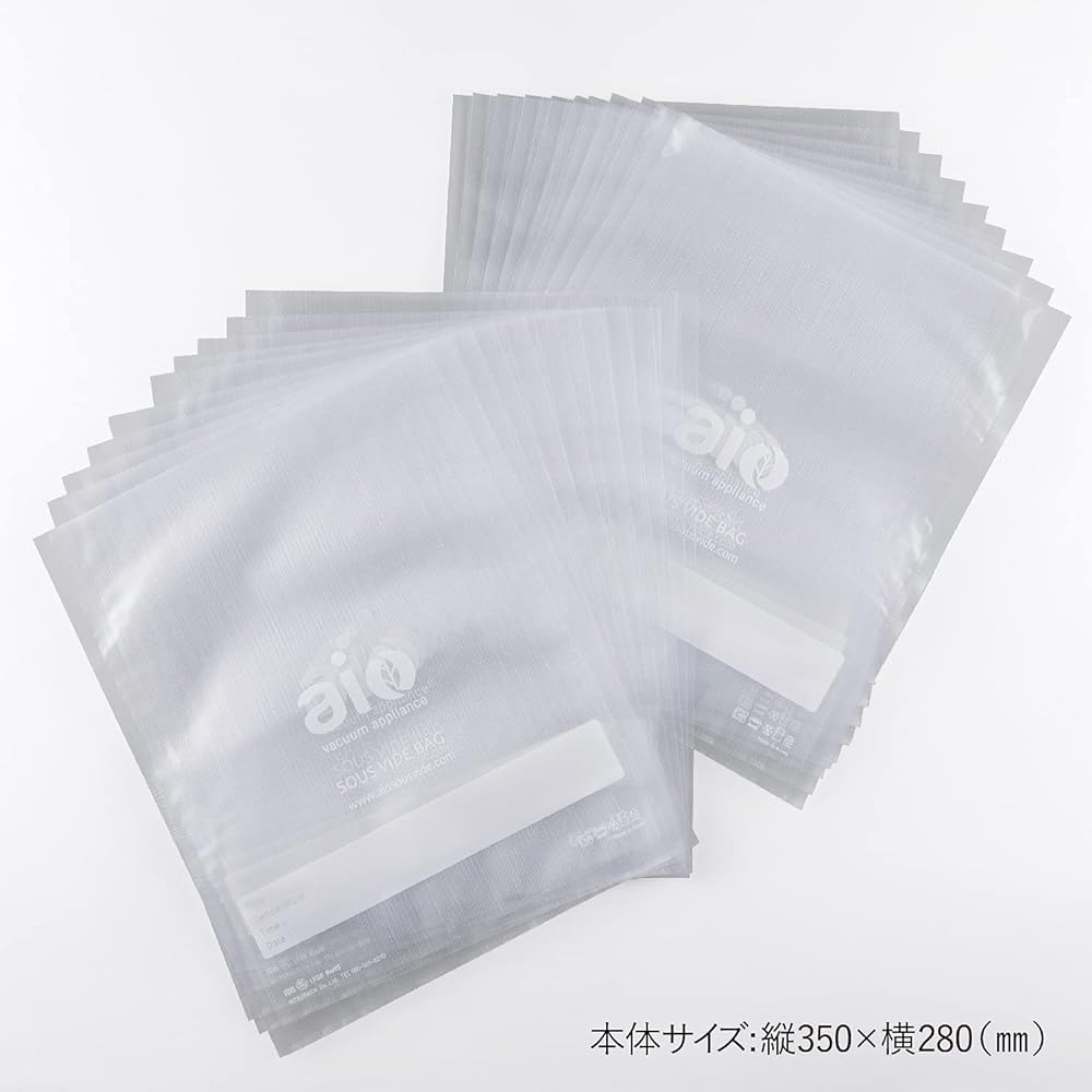 Kai House DK5133 Kai House AIO sousvide Low temperature cooker dedicated vacuum bag L size 100 pieces