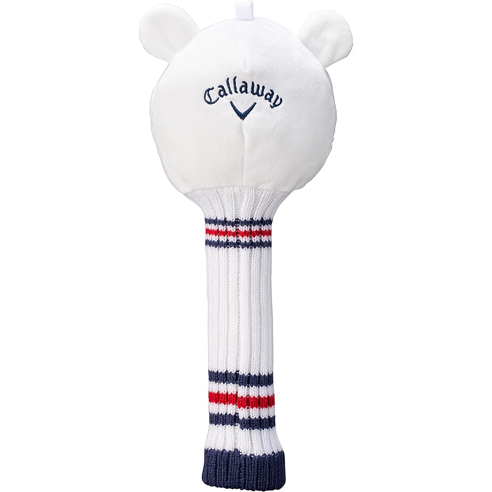 Callaway Head Cover BEAR FW WHT FW 22 (For FW Number Changeable (3.4.5.7.9)) Men's