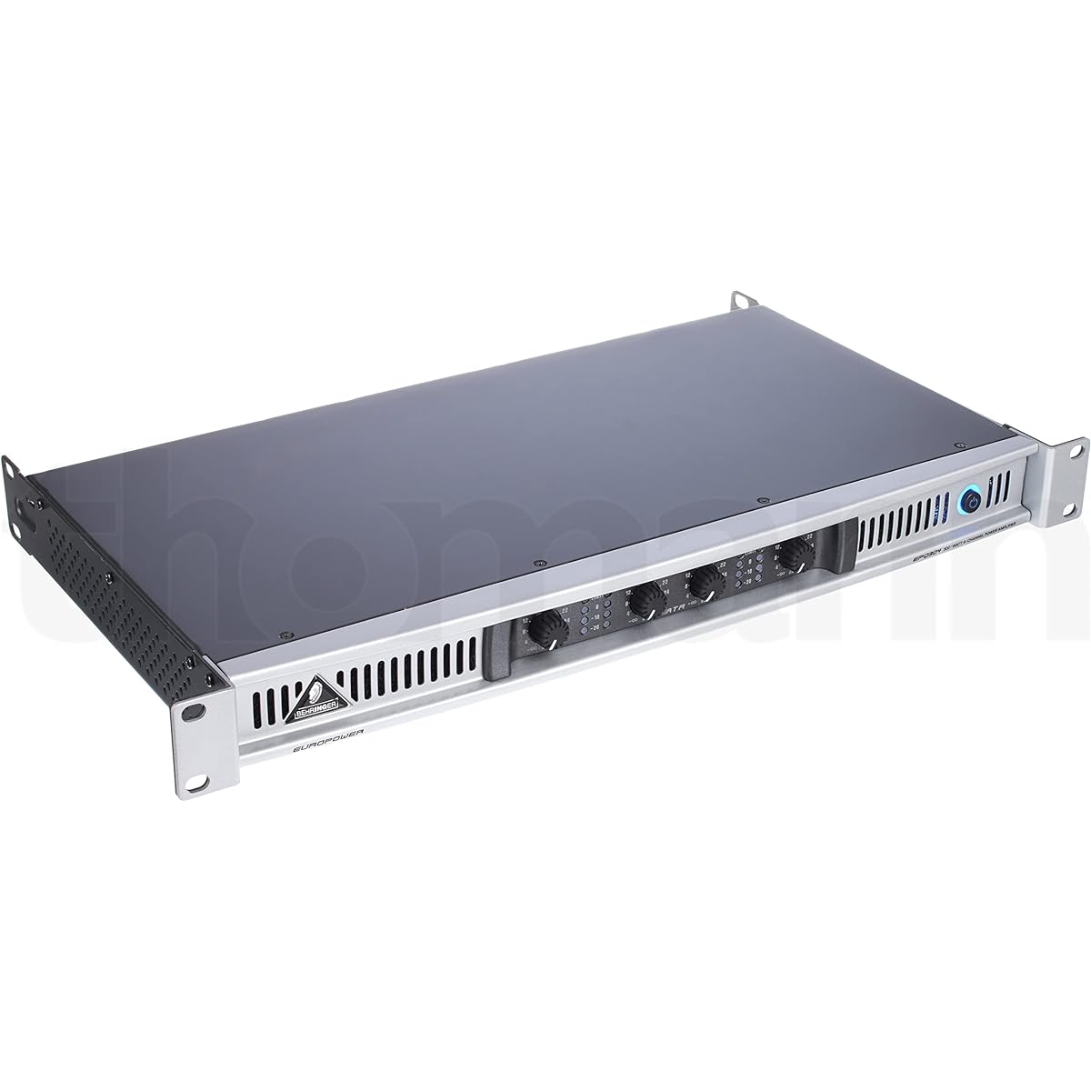 Behringer Power Amplifier 4 Channel 75W 1U Size ATR (Accelerated Transient Response) Technology EPQ304 Silver