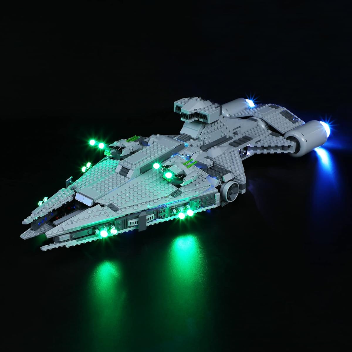 BRIKSMAX LED Light Kit for Imperial Light Cruiser - Compatible with Lego 75315 (LEGO Set Not Included)