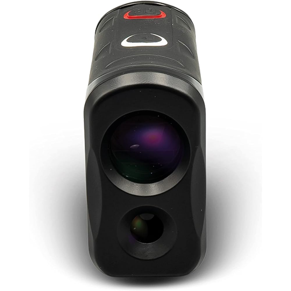 [Domestic official] GOLFBUDDY GB LASER atom Ultra-compact, ultra-lightweight golf laser distance meter 0.2 second measurement Rechargeable 6x optical telephoto Measuring range 2m~800m Pin mode Height difference correction function Waterproof function PU