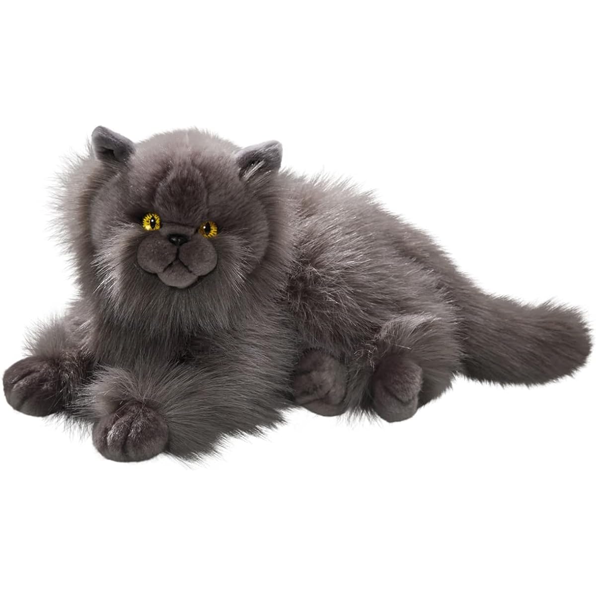 Carl Dick Cat, Persian Grey, 12 inches, 30 cm, stuffed animal, soft toy, plush toy 3433