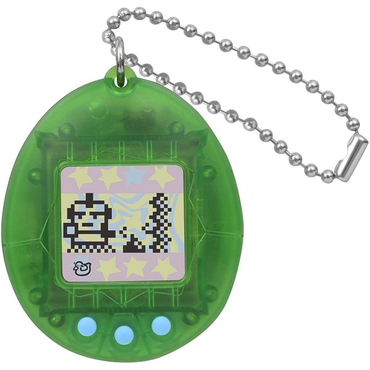Tamagotchi celebration 20th anniversary! New species discovered!! Tamagotchi transparent green