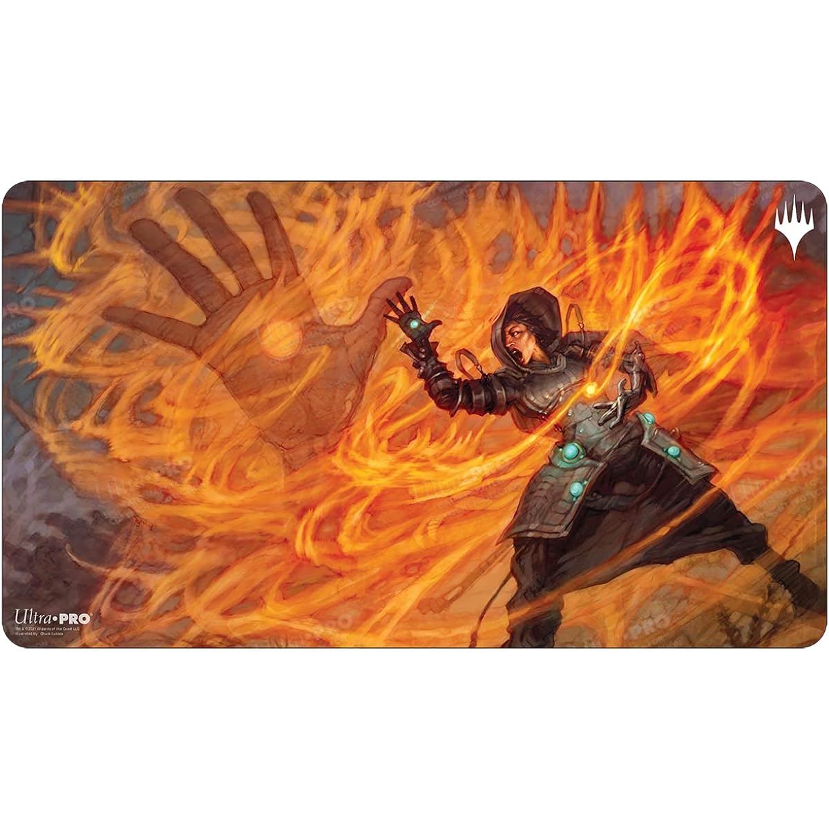 Ultra Pro - Magic: The Gathering Double Masters Mana Drain Playmat - Great for playing card games and battling with friends; Great as a mouse pad for your PC or desk mat at home