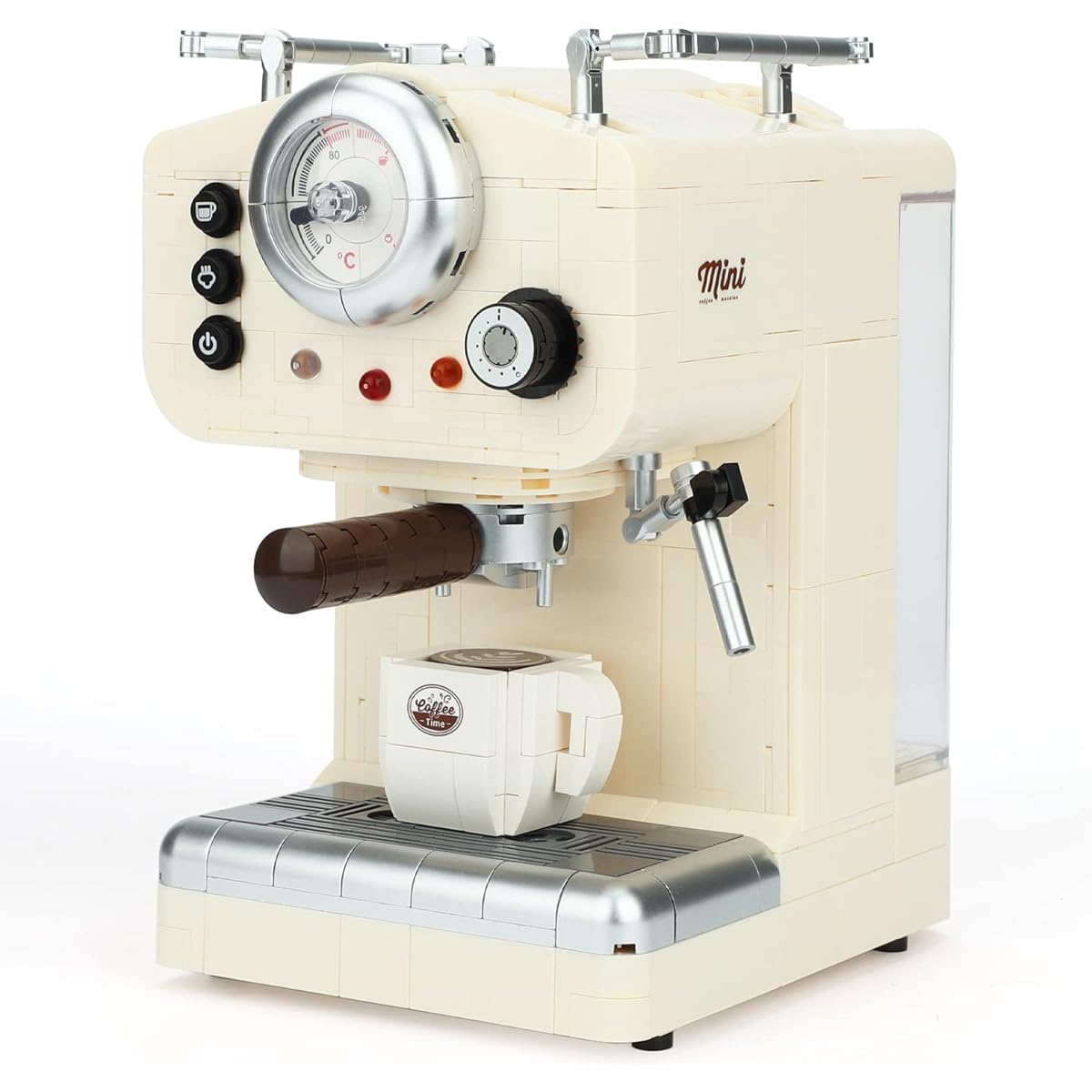 NEWABWN Coffee Machine Toy Building Set Compatible with Lego Home Decor Accessories for Adults Cute Building Blocks Set for Couples Mother's Day Decorations (678 Pieces)