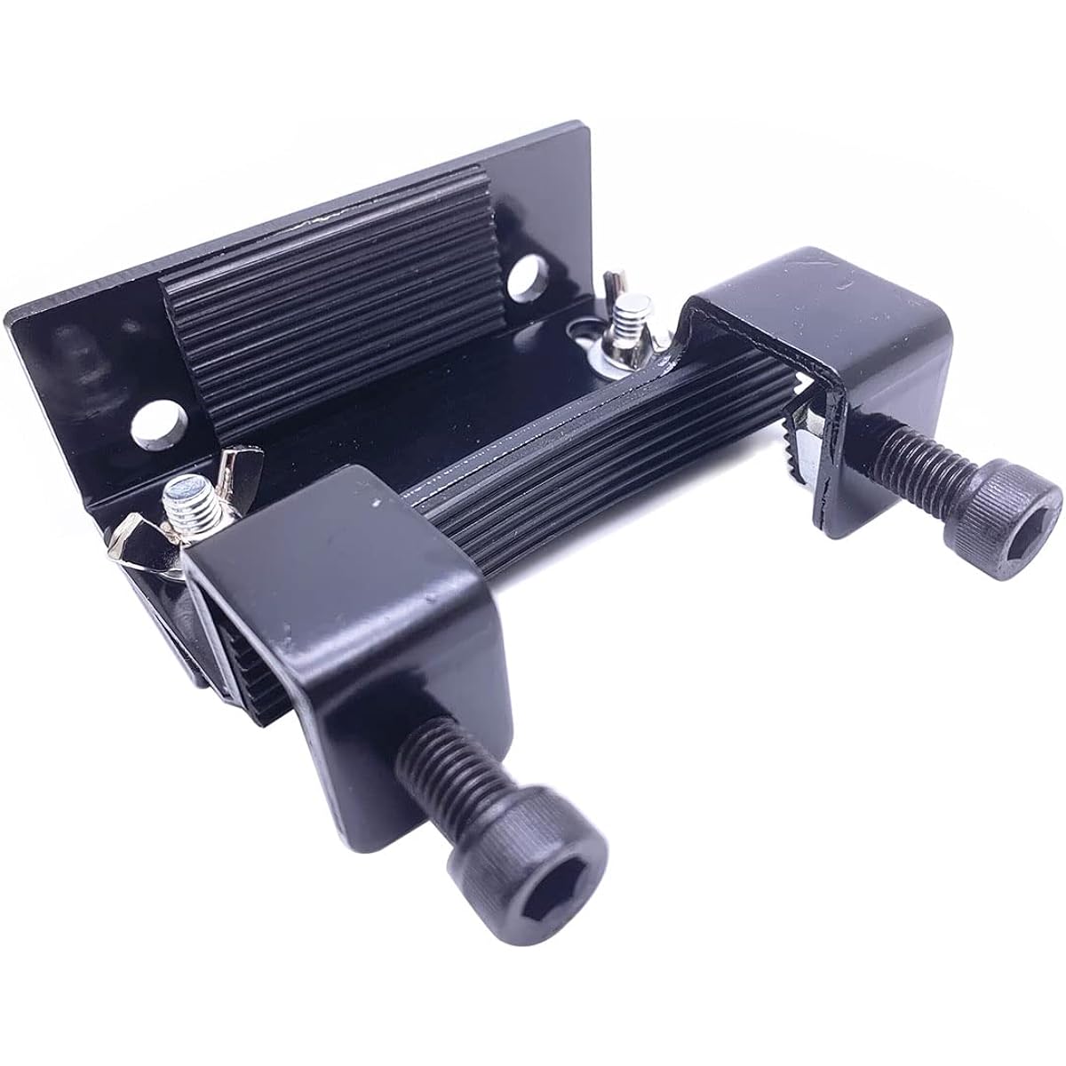 Jiayouy 4.3" Bass Drum Platform Lifter Fits 18" and 20" Bass Drums Black Coated Steel