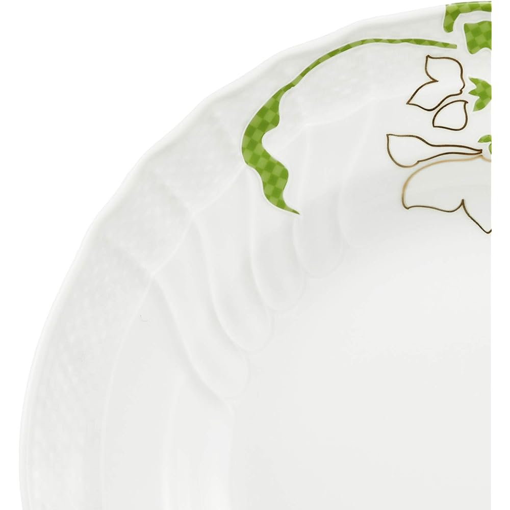 Richard Ginori Fiori Verdi Soup 24cm [Parallel Import] 02-0180
