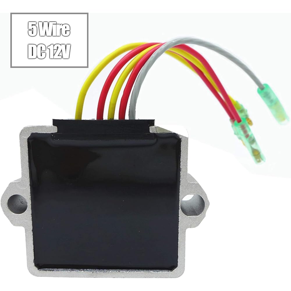 Voltage Regulator Rectifier for Mercury Mariner Outboard 194-5279 815279 9-17101 5 Wire 12V