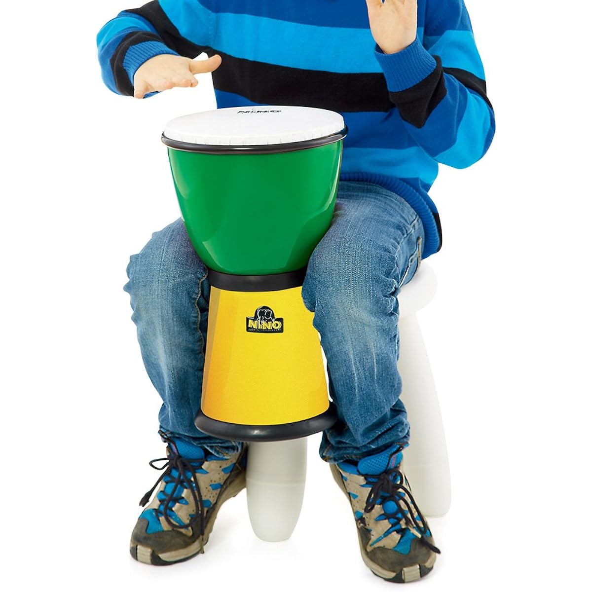 NINO ABS Drum Djembe Green/Yellow NINO18G/Y [Domestic regular product]