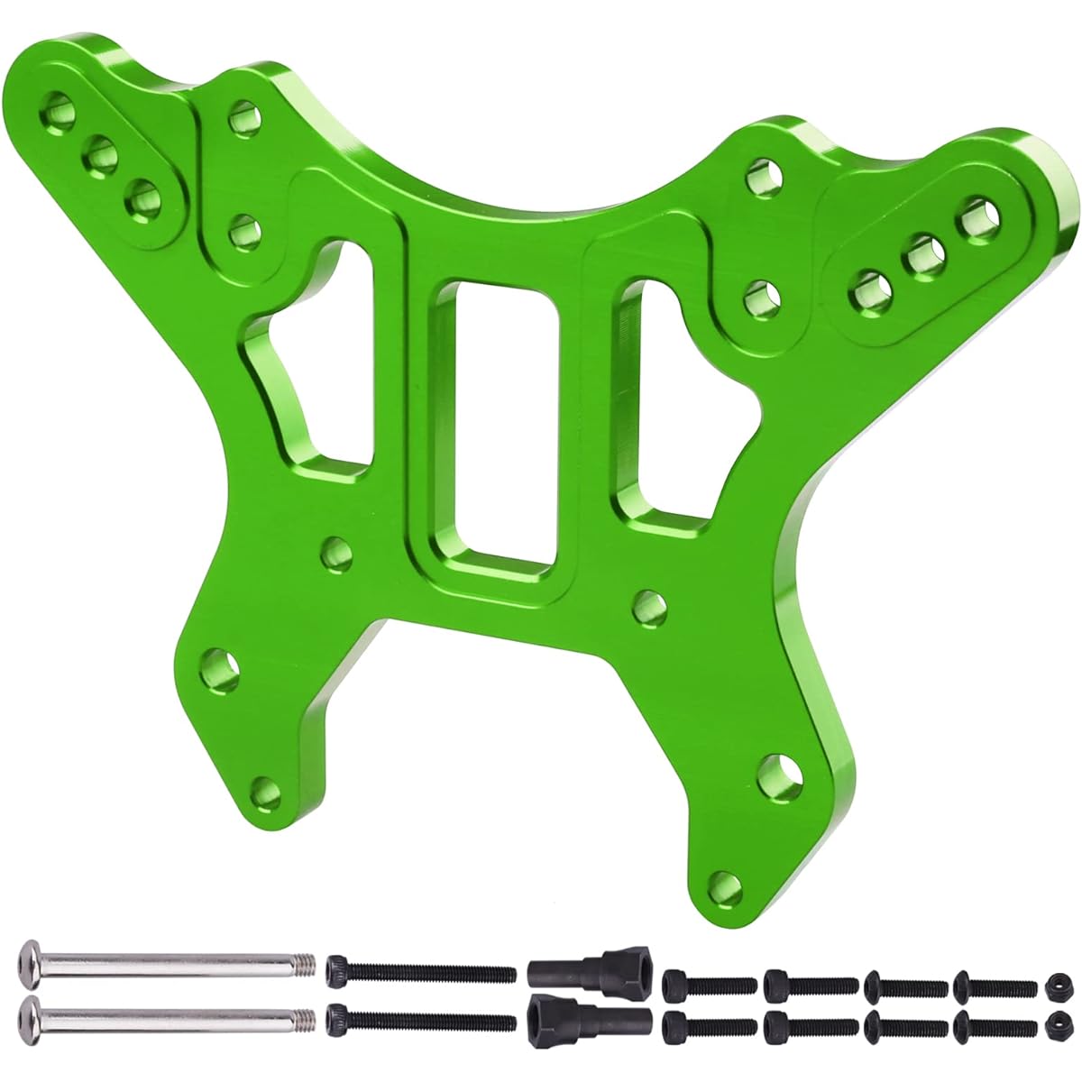 Aluminum Shock Towers Front & Rear Arrma 1/8 Kraton/Notorious 6S BLX Replacement Parts AR330220 ARA320581 (Green)