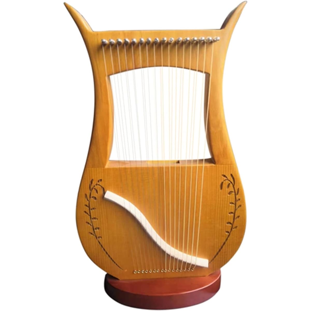 WowZza Portable Lyre Harp Stringed Instrument Professional Lyre Harp Musical Instrument Lyre Harp/1