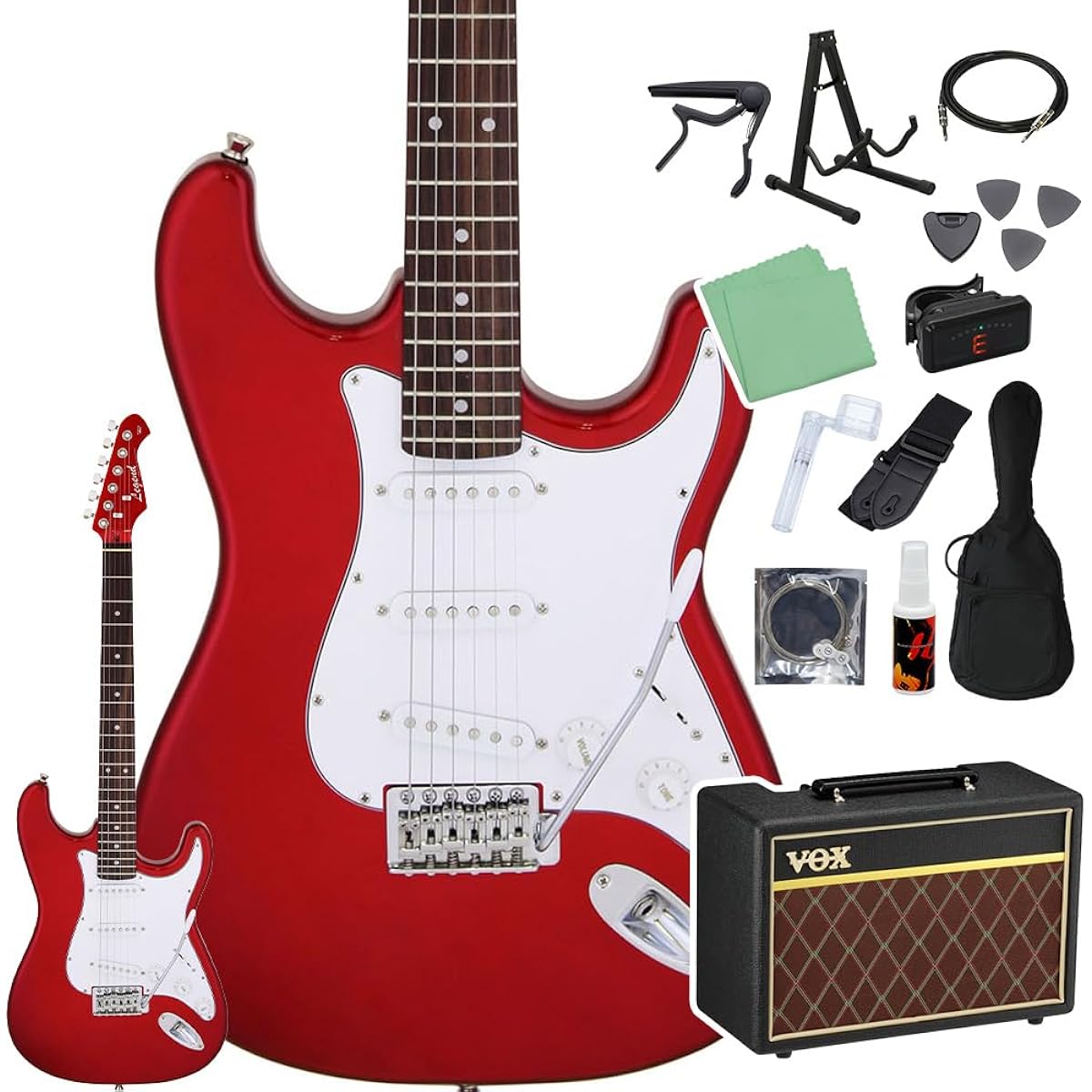 LEGEND LST-Z CACA Electric Guitar Beginner 14-piece Set [With VOX Amplifier] Legend