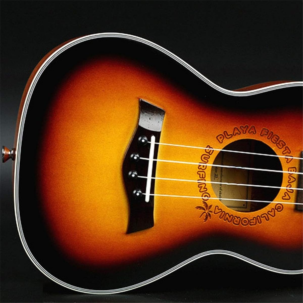Ukulele Natural Soprano Tenor Concert Solid Mahogany Top Wood 23 Inch Ukulele for Beginners Musical Instruments
