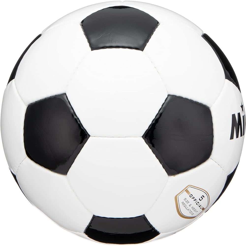 MIKASA Soccer Ball No. 5 SVC50VL-WBK Japan Football Association Certification Ball (For General, University, High School, Junior High School Students) White/Black