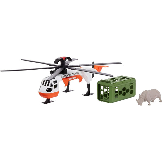 Matchbox Rescue Adventure Set Safari Rescue with Vehicles and Animal Figures